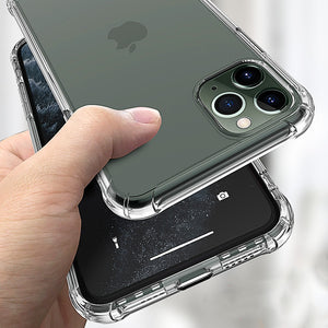 Transparent Shockproof Soft Silicone Phone Case