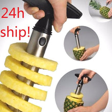 Load image into Gallery viewer, 1Pc Stainless Steel Easy to use Pineapple Peeler Accessories Pineapple Slicers Fruit  Cutter Corer Slicer Kitchen Tools