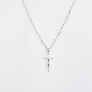 Stainless Steel Faith Cross Necklace