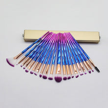 Load image into Gallery viewer, 20 PCS Diamond Makeup Brushes Powder Set