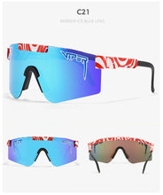 Load image into Gallery viewer, Rose women red pit viper Sunglasses