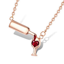 Load image into Gallery viewer, Love Wine Necklace