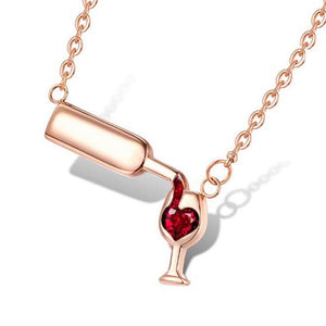 Love Wine Necklace