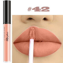 Load image into Gallery viewer, Waterproof Matte Liquid Lipstick Long-Lasting Lip gloss