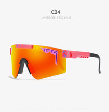 Load image into Gallery viewer, Rose women red pit viper Sunglasses