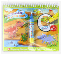 Load image into Gallery viewer, Magic Water Drawing Book Coloring Book Doodle &amp; Magic Pen Painting Drawing Board