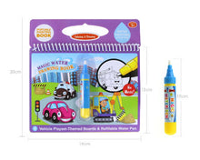 Load image into Gallery viewer, Magic Water Drawing Book Coloring Book Doodle &amp; Magic Pen Painting Drawing Board