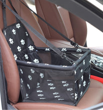 Load image into Gallery viewer, Pet Dog Car Carrier Seat Bag Waterproof Basket Folding Hammock Pet Carriers Bag For Small Cat Dogs Safety Travelling Mesh