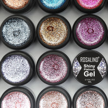 Load image into Gallery viewer, ROSALIND Hybrid Varnishes Gel Nail Polish Set Glitter