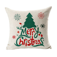 Load image into Gallery viewer, Merry Christmas Pillow Covers Deer Cushion Decorations for Home