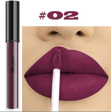 Load image into Gallery viewer, Waterproof Matte Liquid Lipstick Long-Lasting Lip gloss