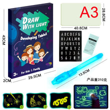 Load image into Gallery viewer, Light Up Drawing Kit Glow Draw