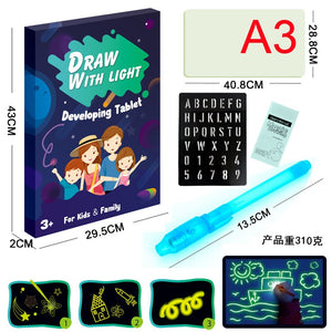 Light Up Drawing Kit Glow Draw