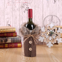 Load image into Gallery viewer, Santa Claus Wine Bottle Cover Christmas Decorations for Home