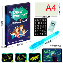 Load image into Gallery viewer, Light Up Drawing Kit Glow Draw