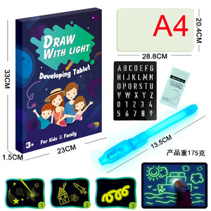 Light Up Drawing Kit Glow Draw