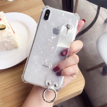 Load image into Gallery viewer, Glitter Powder Holder Phone Case For iPhone