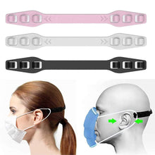 Load image into Gallery viewer, Silicone Nose Bridge Face Mask