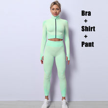 Load image into Gallery viewer, Women&#39;s Sportwear Yoga Set