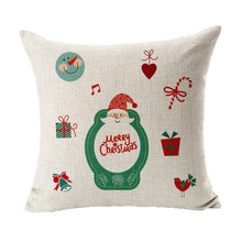 Load image into Gallery viewer, Merry Christmas Pillow Covers Deer Cushion Decorations for Home