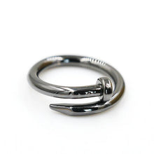 Load image into Gallery viewer, Stainless Steel Nail Love Ring