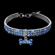 Load image into Gallery viewer, Exquisite Bling Bling Crystal Dog Collar