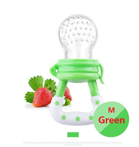 Silicone baby pacifier