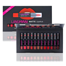 Load image into Gallery viewer, 12Pcs Lipstick Pen Set High Texture Makeup Lip Matte Sexy Hydrating Long Lasting Lip Gloss