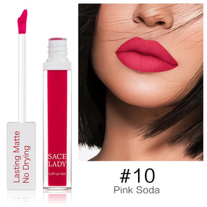 Long Lasting Lipstick Make Up Matte Liquid Lip Stick Non Drying Makeup