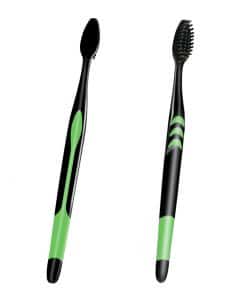 4 Pieces Charcoal Bamboo Toothbrush/