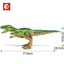 Load image into Gallery viewer, SEMBO BLOCK 2371PCS Large Tyrannosaurus Rex Dinosaur Building Blocks Toys