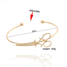 Load image into Gallery viewer, Women Fashion Scissors Bracelets