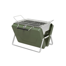 Load image into Gallery viewer, Portable Camping BBQ Folding Cooking Charcoal Coal Stainless Steel Grill