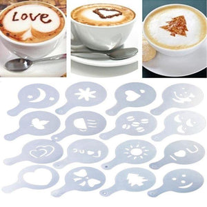 Coffee Art Decorating Stencils