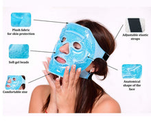 Load image into Gallery viewer, Cold Facial Gel Mask Cooling Ice Pack for Face, Eyes, Great Hot Cold Therapy