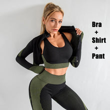 Load image into Gallery viewer, Women&#39;s Sportwear Yoga Set