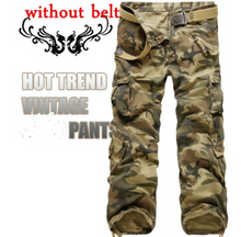 Load image into Gallery viewer, Men Cargo Pants Camouflage Trousers Military Pants