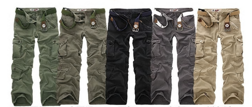 Men Cargo Pants Camouflage Trousers Military Pants