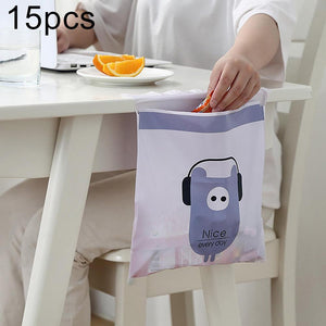 15-Piece Disposable Trash Bags