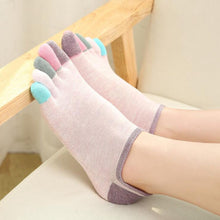 Load image into Gallery viewer, Women&#39;s Five-Finger Socks