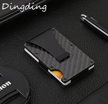 Load image into Gallery viewer, Carbon Fiber Credit Card Holder