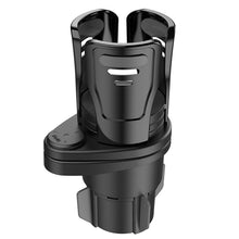 Load image into Gallery viewer, NEW Car Cup Holder Expander Adapter VehicleMounted Auto Water Cup Drink Holder 360Degrees Rotating Car Dual Cup Mount Adjustable