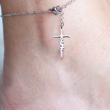 Load image into Gallery viewer, Stainless Steel Faith Cross Necklace