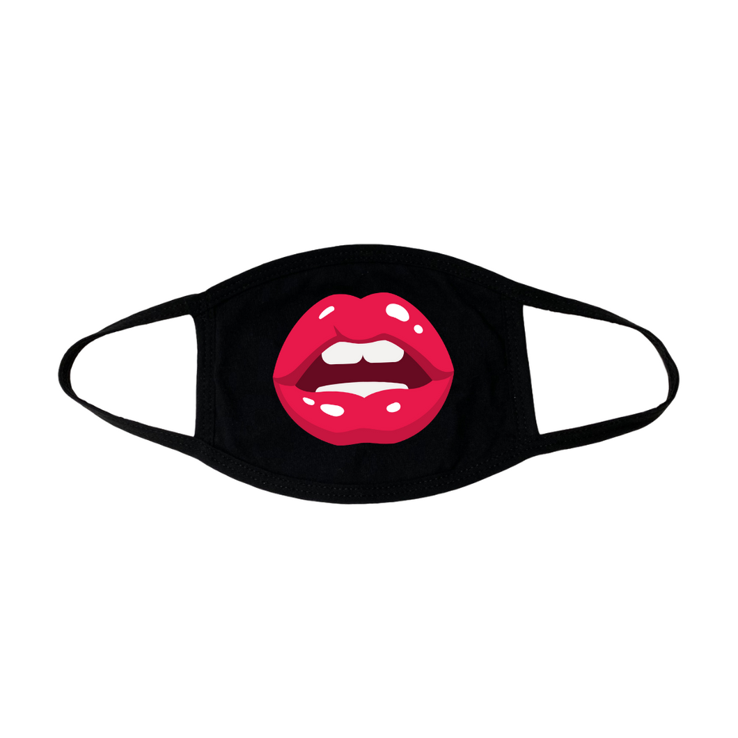 Open Lips Face Mask