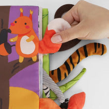 Load image into Gallery viewer, Infant Cloth Books Early Learning Educational Toys with Animals Tails Soft Cloth