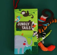 Load image into Gallery viewer, Infant Cloth Books Early Learning Educational Toys with Animals Tails Soft Cloth