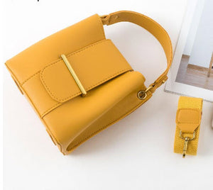 Women Crossbody Handbag Fashion PU Leather Streetwear