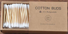 Load image into Gallery viewer, Bamboo Cotton Swab 200pc/ Pack Double Color Head Adults Makeup Cotton Buds