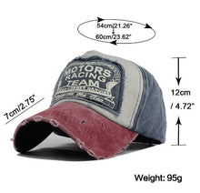 Load image into Gallery viewer, Adults Cotton Cap Baseball Cap Snapback Hat Summer Cap