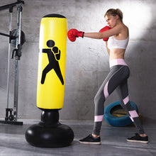 Load image into Gallery viewer, Fitness Tool Inflatable Boxing Punching Bag Stress Training Fitness Vertical  Boxing Bag PVC Thickening Boxing Pillar Tumbler